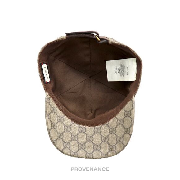 🔴 Gucci GG Supreme BOUTIQUE Cap - Monogram GG Canvas - Picture 7 of 10